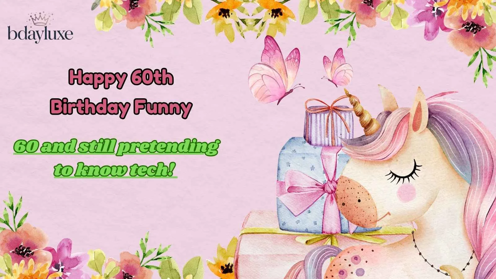 Happy 60th Birthday Funny