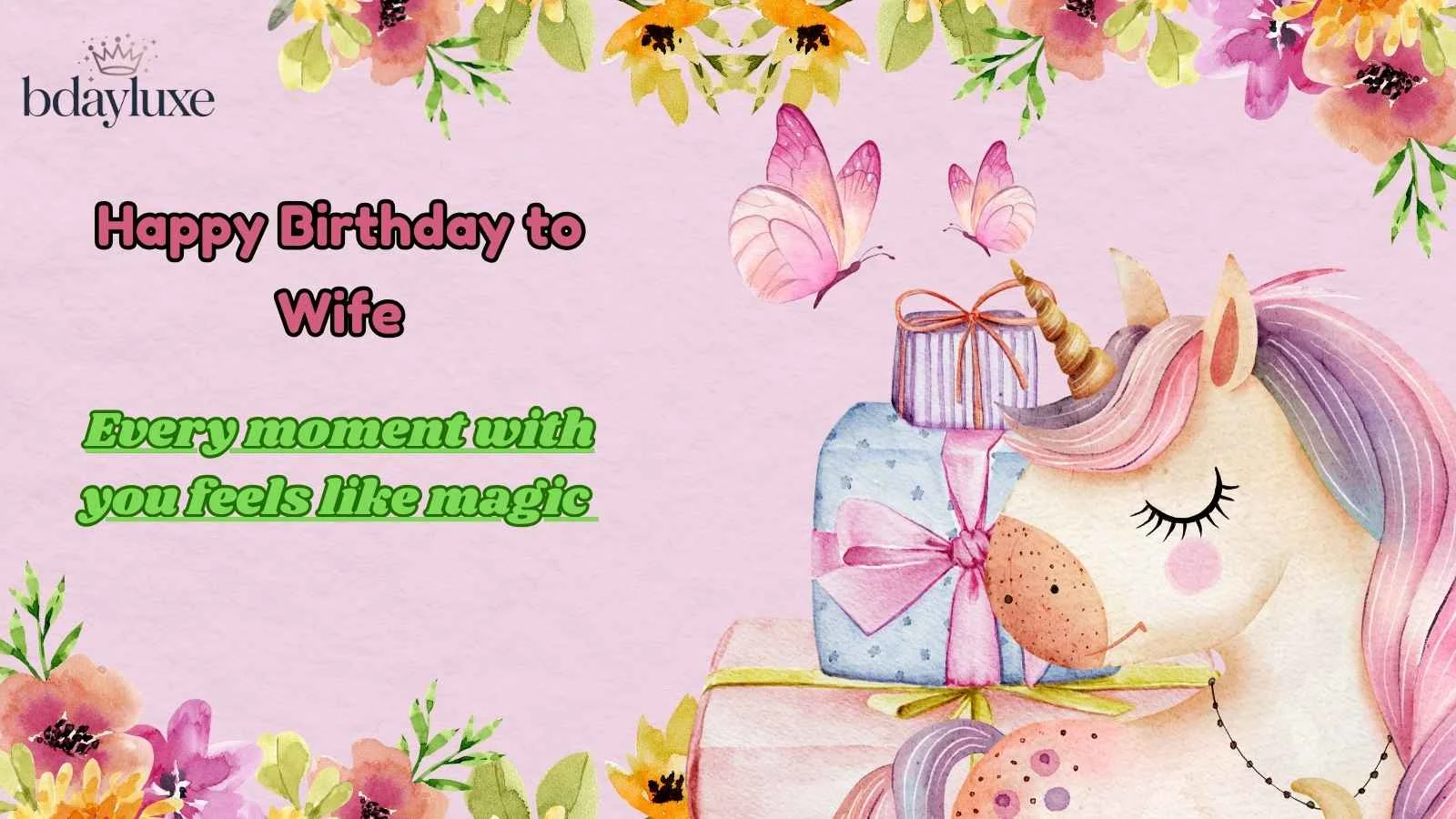 Happy Birthday to Wife