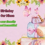 Happy Birthday Wishes for Niece