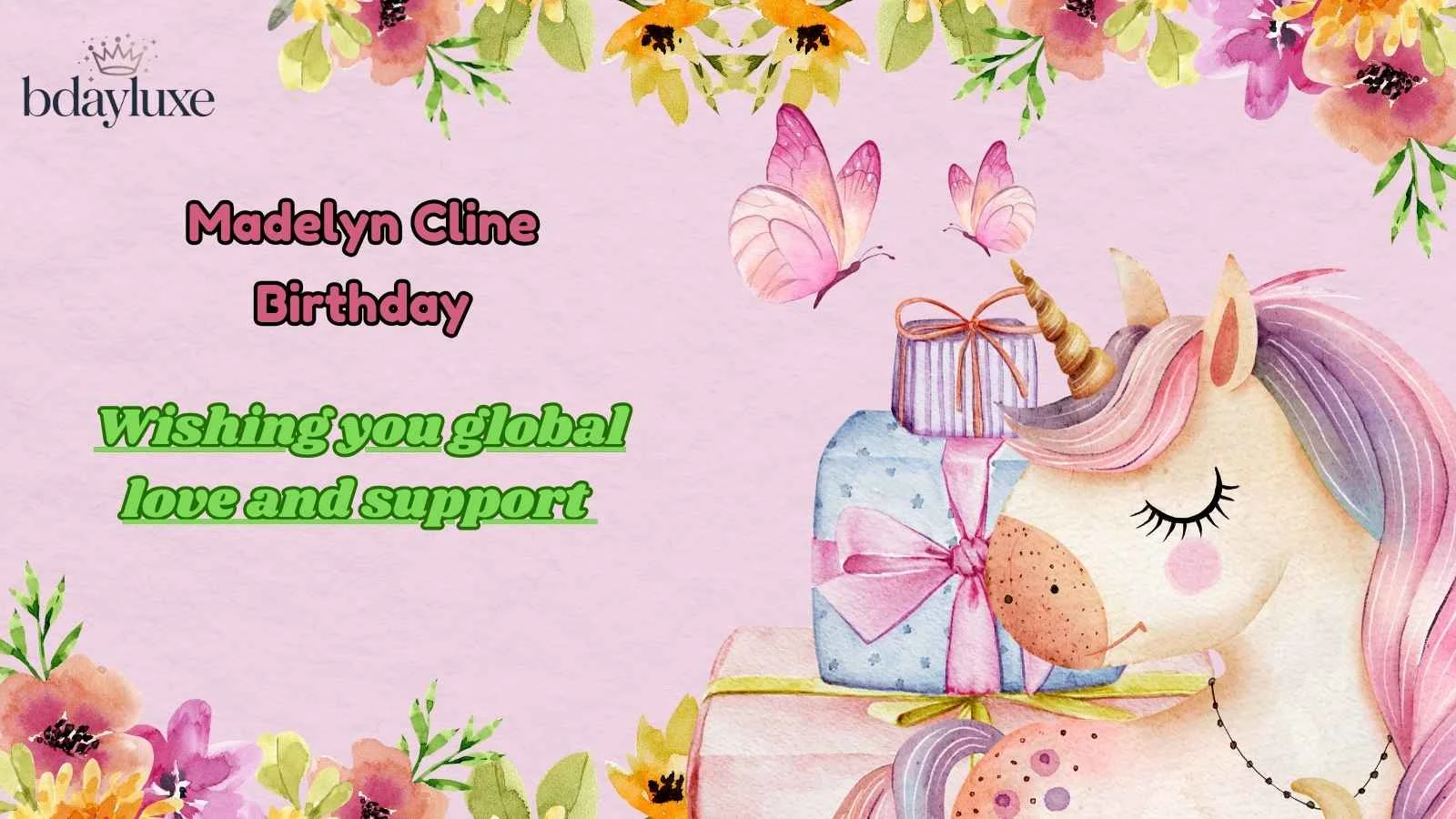 Madelyn Cline Birthday