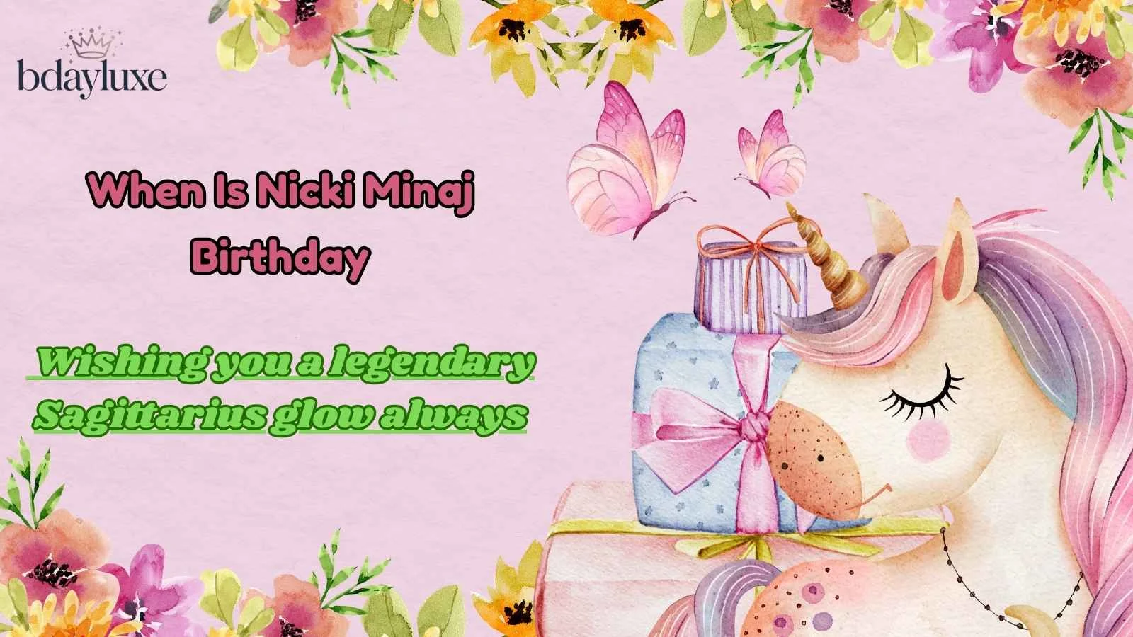 When Is Nicki Minaj Birthday