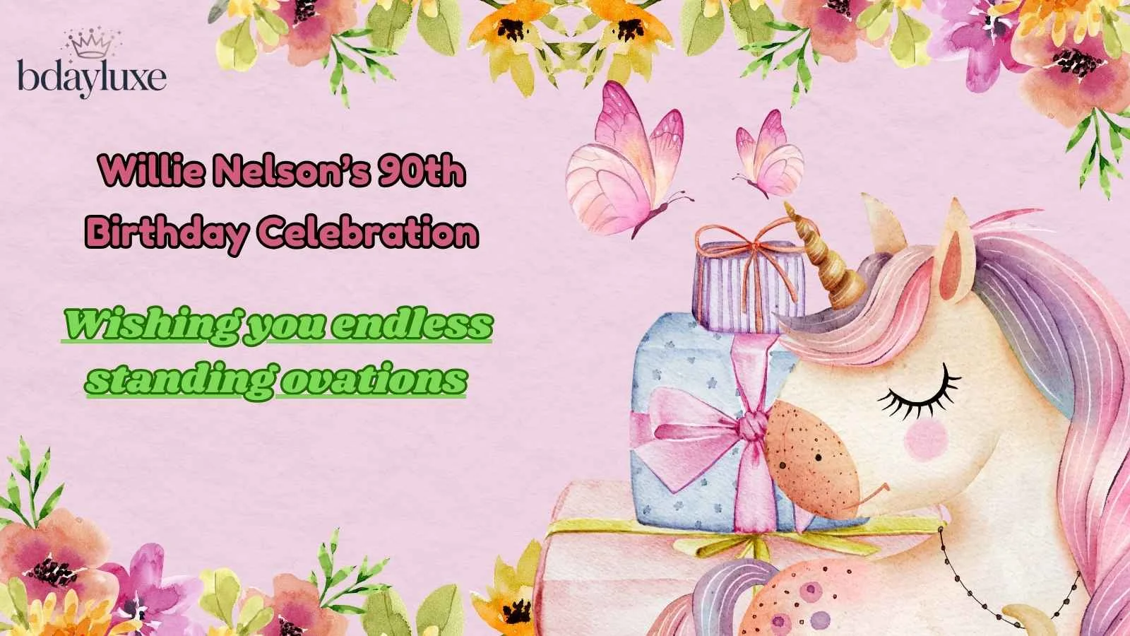 Willie Nelson’s 90th Birthday Celebration