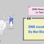 DND Meaning in Text