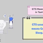 GTS Meaning in Text